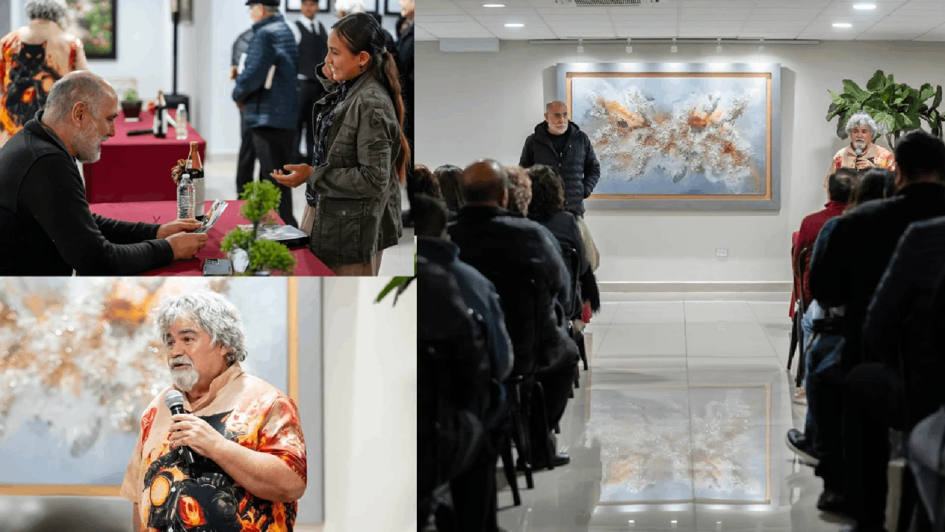 El evento reunió a más de 80 asistentes, quienes participaron activamente en un diálogo abierto de preguntas y respuestas con los escritores.