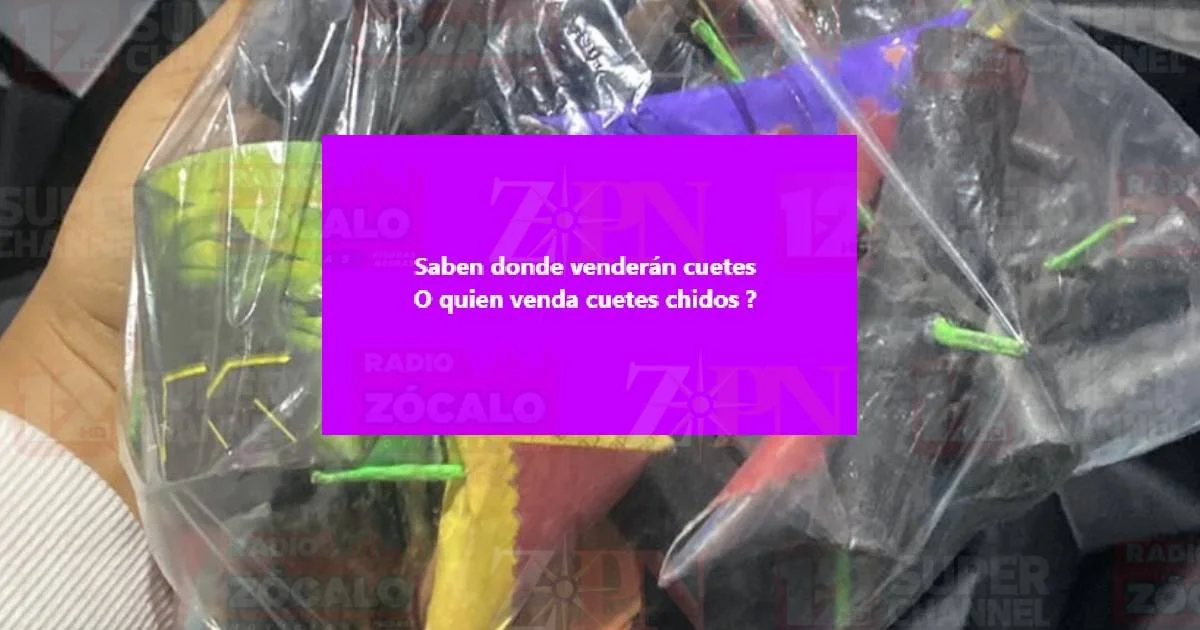 Detectan venta de cuetes prohibidos en "bazares"