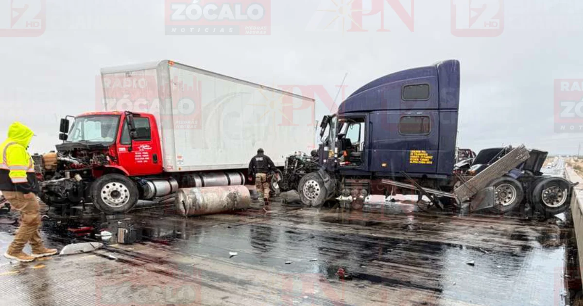 Descartan víctimas fatales en los dos brutales choques