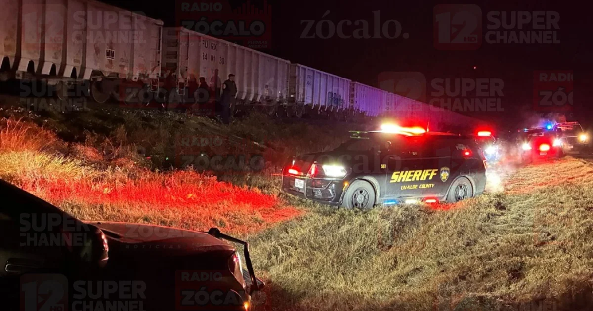 Mujer fallece en accidente de tren en Uvalde
