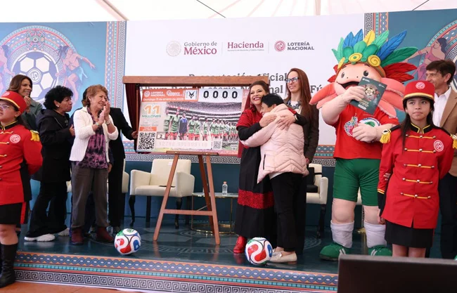 Lotería Nacional presenta su álbum conmemorativo de la Copa del Mundo 2026