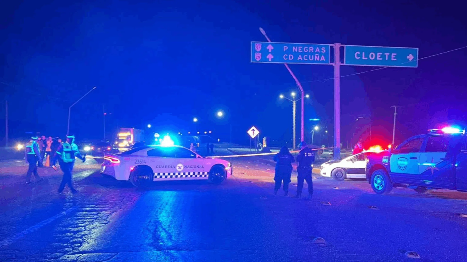 Iba a Piedras Negras por Navidad; muere atropellado en la 57