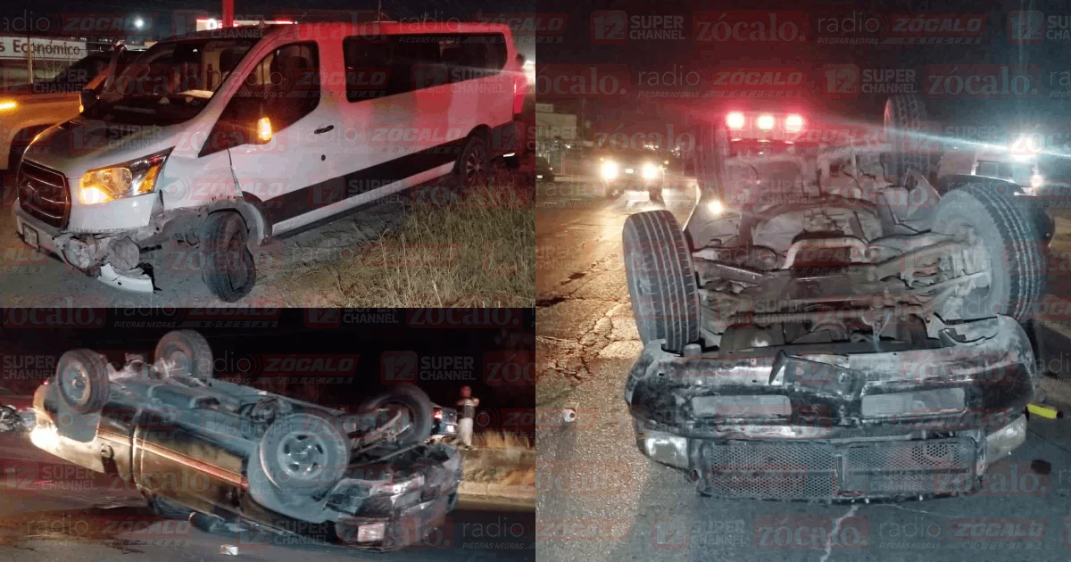 Fuerte accidente múltiple en la carretera 57 deja personas lesionadas