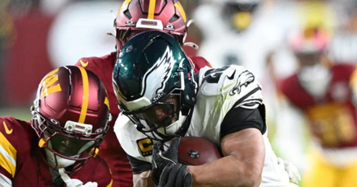 Los campeones de la NFL superaron un partido lleno de fallas y castigos para vencer 29-18 a Washington y amarrar por segundo año consecutivo