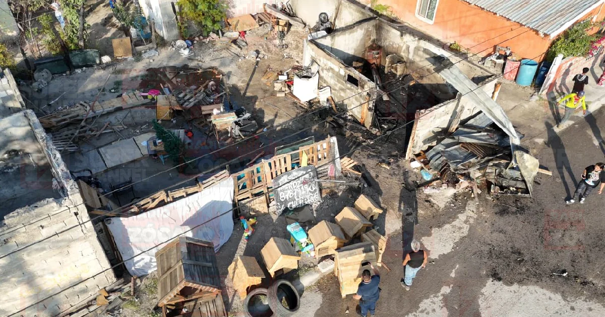 El siniestro dejó únicamente daños materiales y no se reportaron personas lesionadas