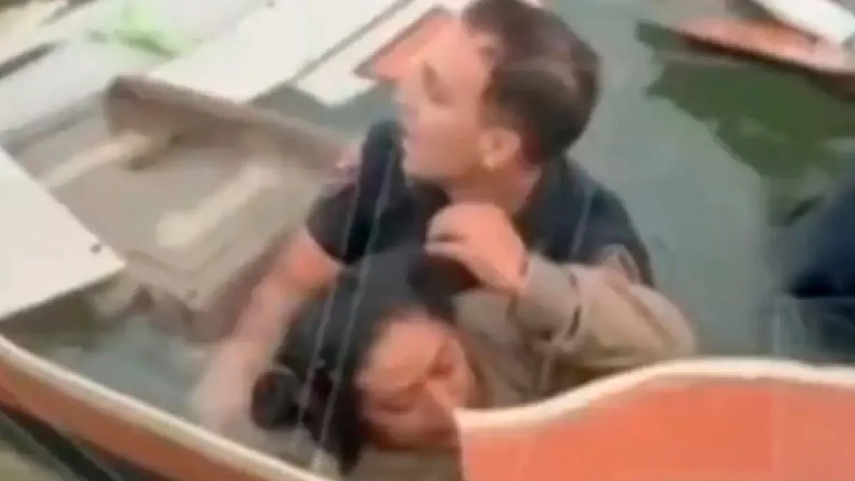 Un pescador y su hijo captaron el momento en que rescataron a una mujer con vida tras el desplome del avión de la SEMAR en Galveston, Texas