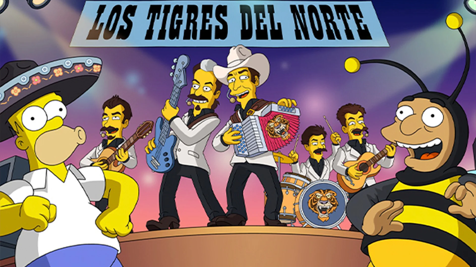 ¡Anda la osa! Los Tigres del Norte serán invitados especiales en Los Simpsons