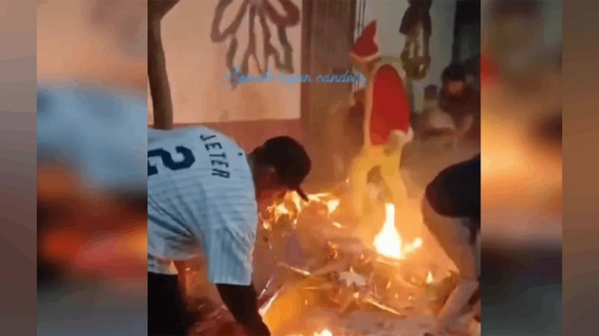 Tras el incendio, las autoridades no reportaron personas lesionadas.