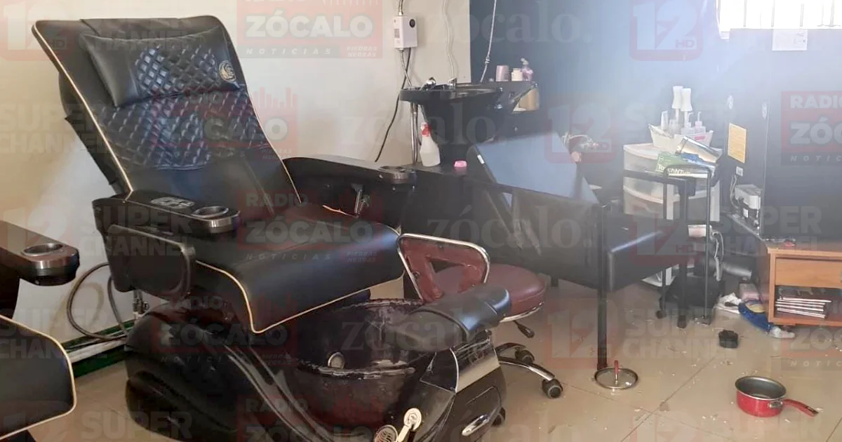 Salón de belleza en Piedras Negras sufre su segundo robo en el año; delincuentes forzaron la entrada y sustrajeron herramientas de trabajo y productos.