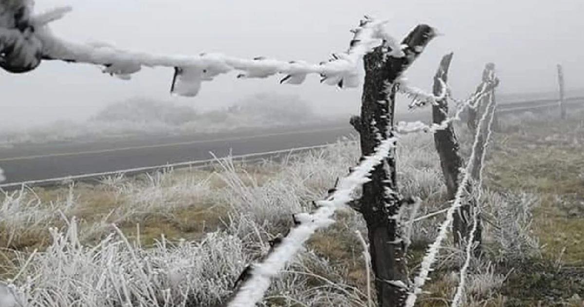 Traerá frente frío 25 nevada a región Sureste; alerta PC por bajas temperaturas