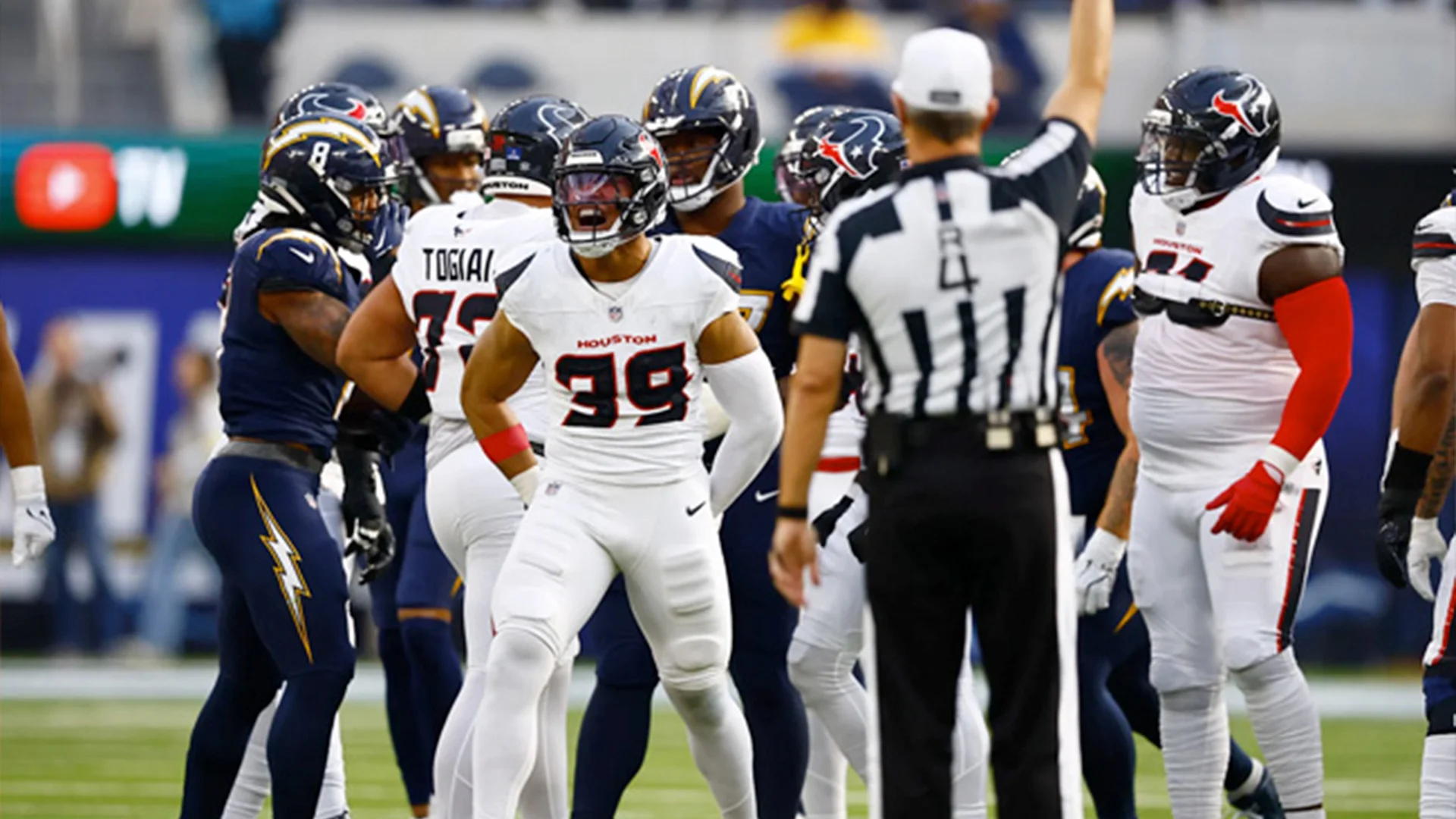 Texans sellan su boleto a los playoffs de la NFL tras derrotar Chargers