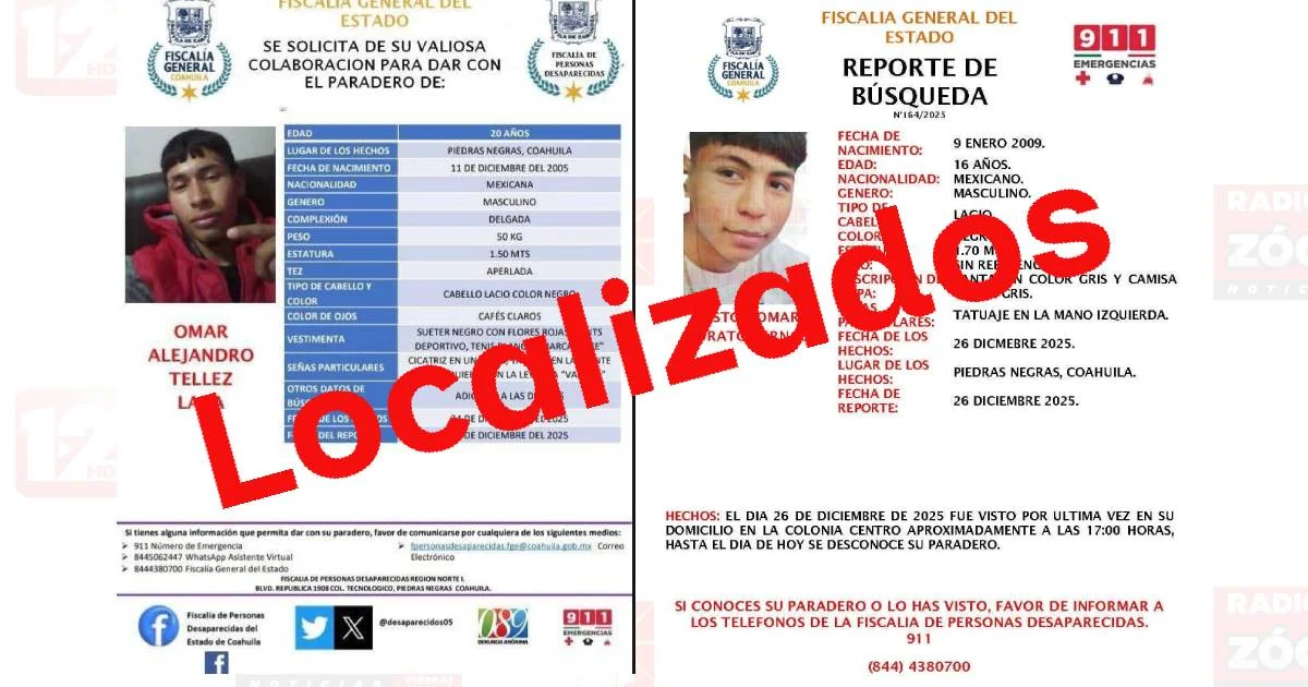 Uno estaba en Acuña y otro detenido en Texas