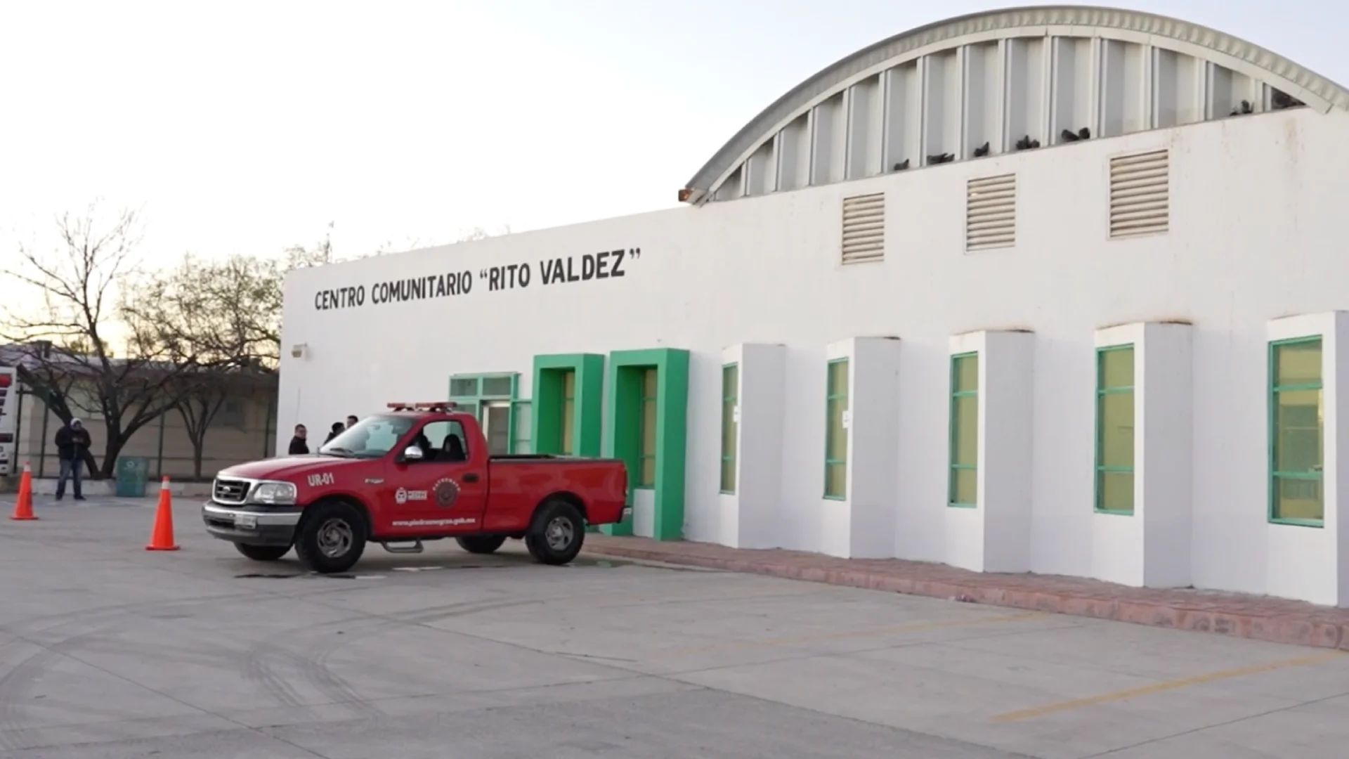 Se habilitó un refugió temporal en las instalaciones de la Central de Bomberos de Piedras Negras