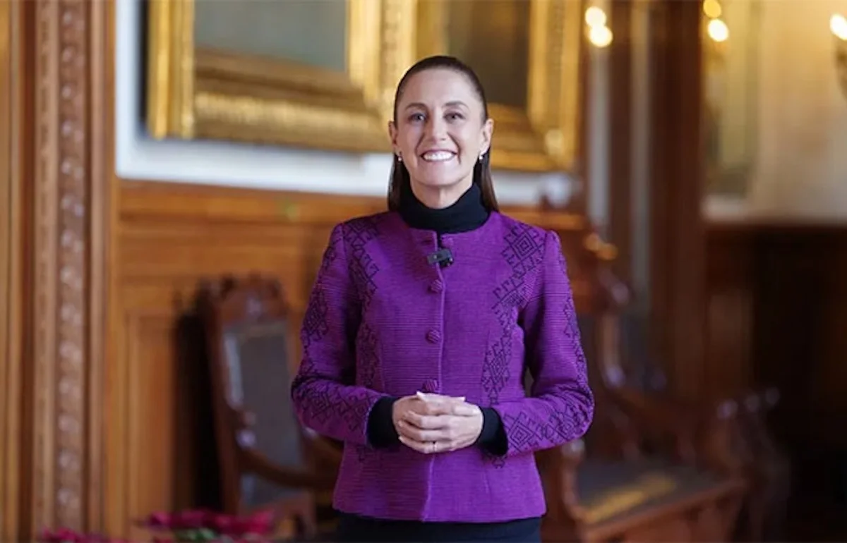 La mandataria culmina el año 2025 catalogada como la quinta mujer más poderosa del mundo, de acuerdo con la revista Forbes.