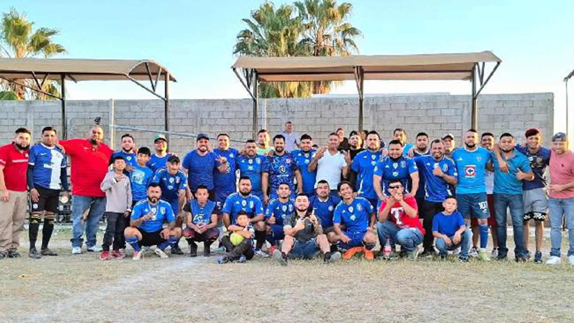 El partido se jugará en el campo de la colonia Presidentes, a partir de las 4:00 de la tarde.