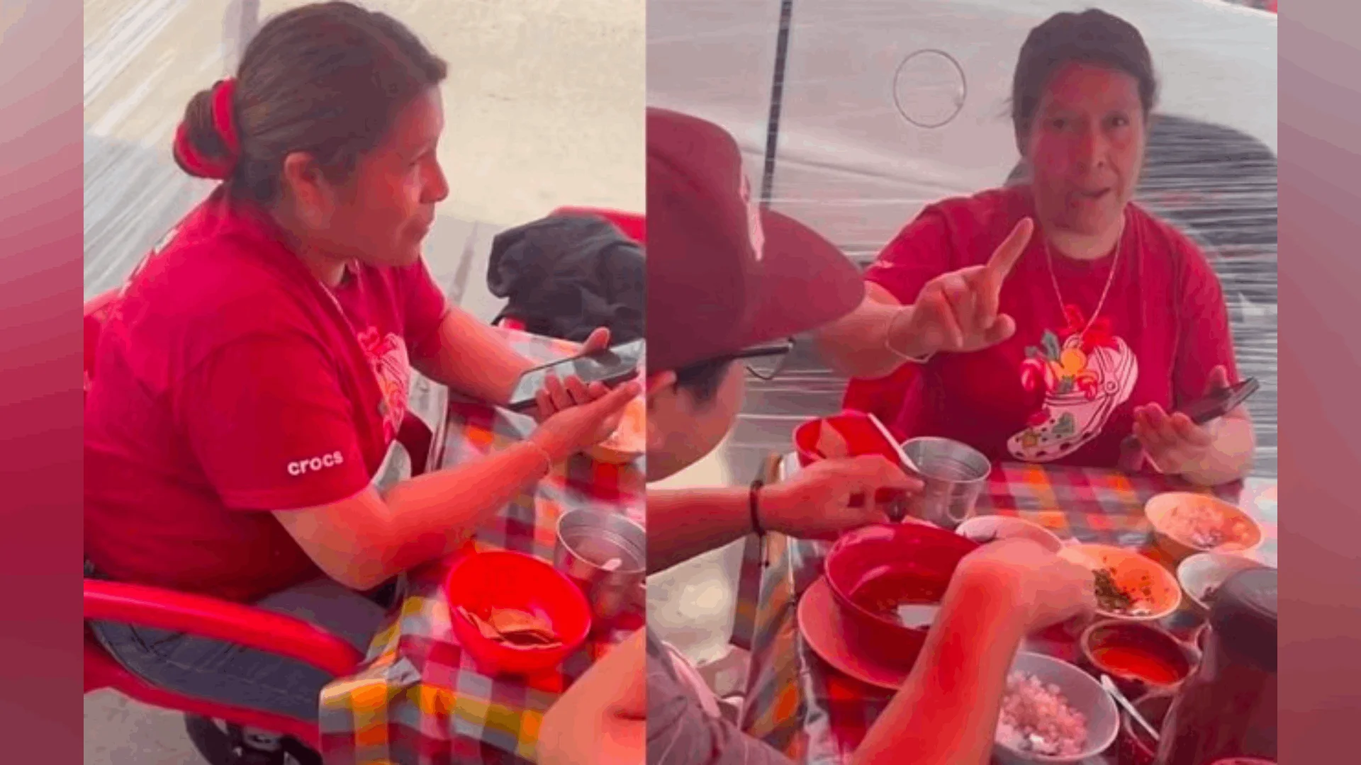 Mujer apodada Lady Pancita se come un plato de menudo y se niega a pagar, desatando indignación en redes sociales.