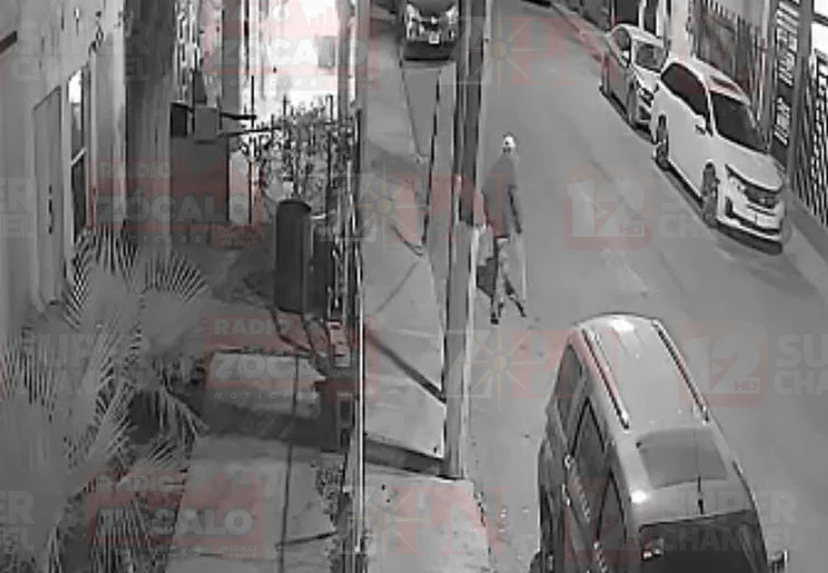 El presunto responsable quedó captado por cámaras de seguridad instaladas en el sector.