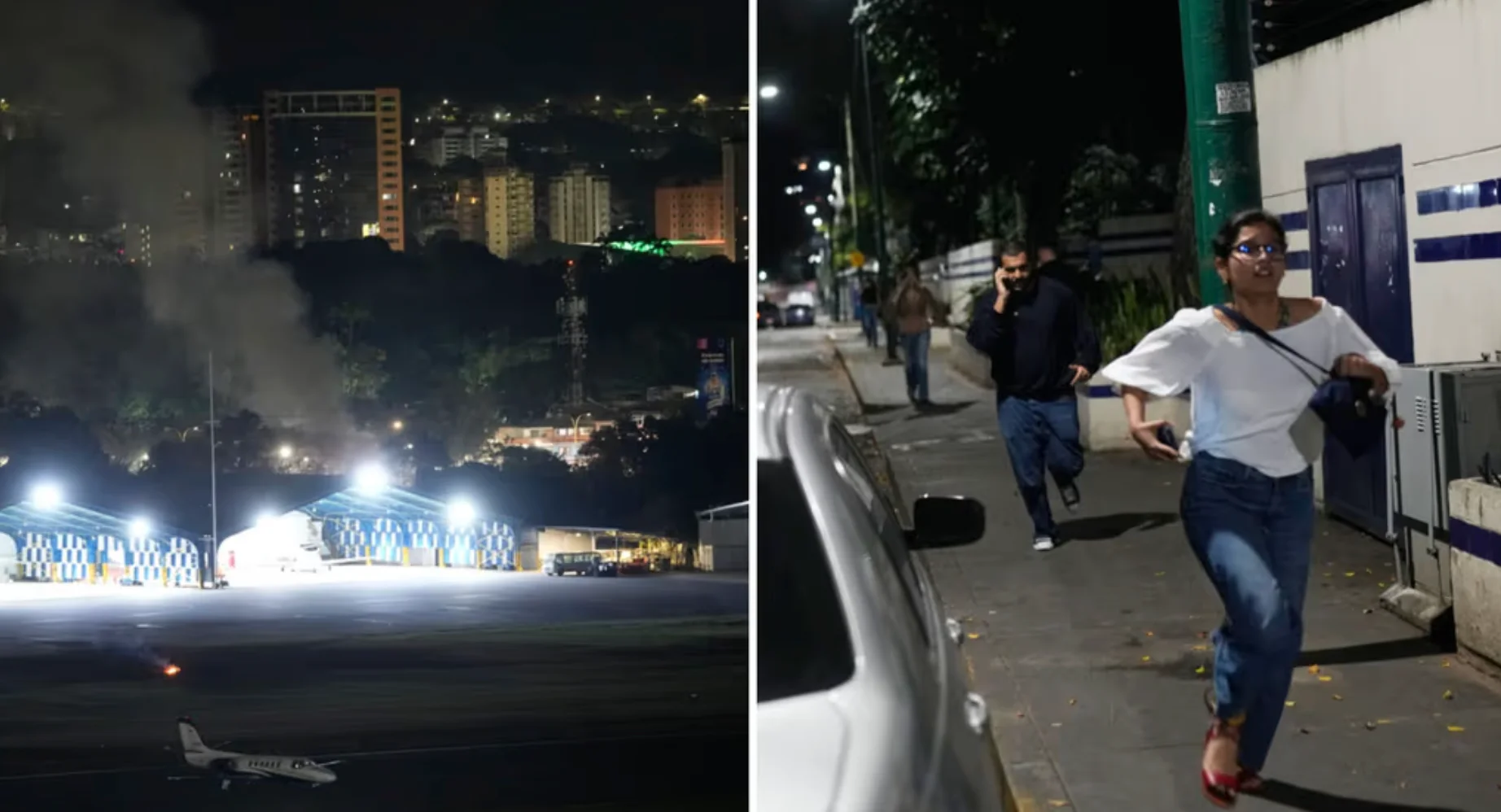 Residentes de Caracas reportaron detonaciones, sobrevuelos militares y cortes eléctricos la noche del 2 de enero. Los hechos ocurren en medio de crecientes tensiones entre Venezuela y Estados Unidos por operaciones antinarcóticos.