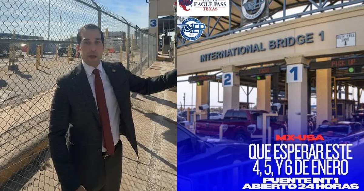 Abrirá Puente 1 cruce a Estados Unidos 24 horas domingo, lunes y martes