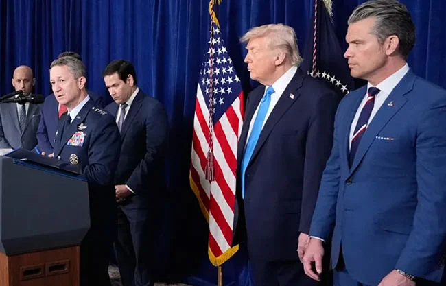 También dijo que la presidenta encargada de Venezuela, Delcy Rodríguez, está "cooperando" con las autoridades estadunidenses.