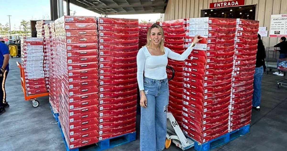 Exdiputada Ximena Figueroa vuelve a revender casi mil roscas de Reyes de Costco en Colima