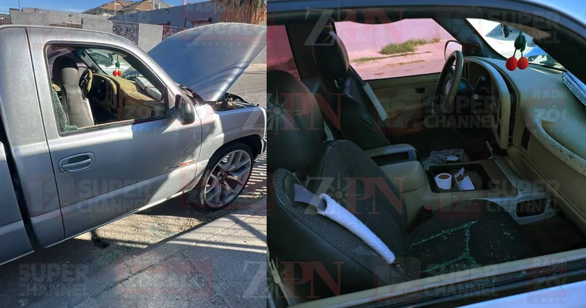 Roban accesorios y batería de camioneta estacionada en colonia Lázaro Cárdenas; propietario difunde imágenes del incidente para identificar al responsable.