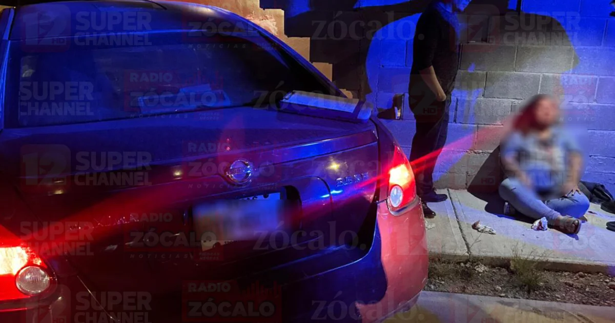 Lección de manejo termina en choque