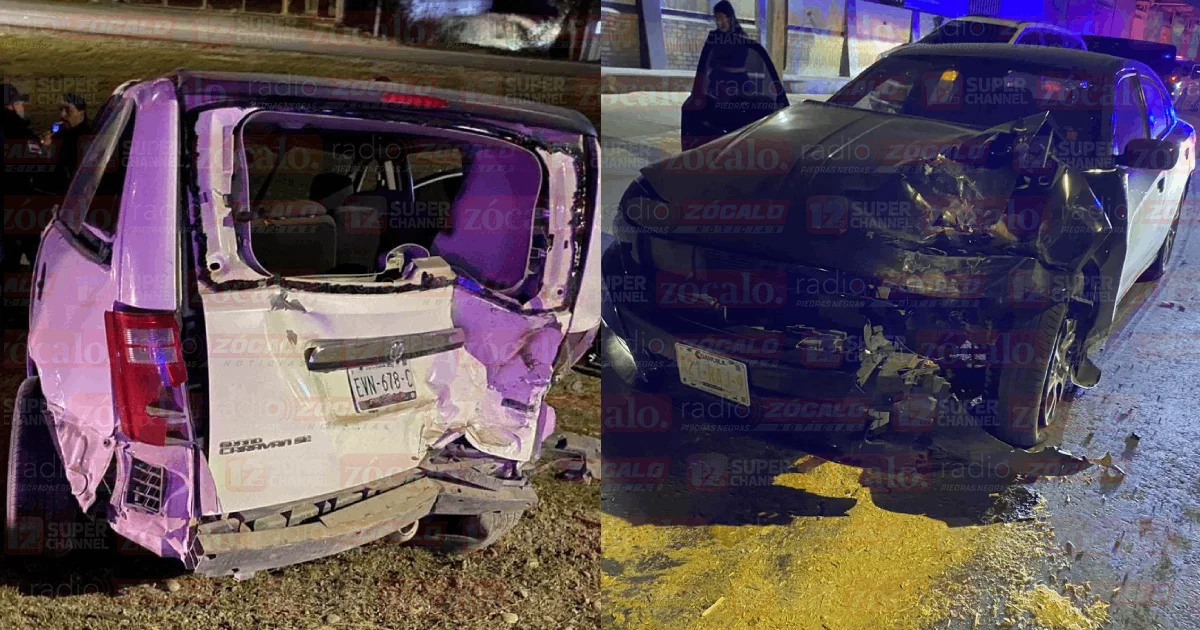 Conductor ebrio provoca aparatoso accidente en el libramiento Manuel Pérez Treviño