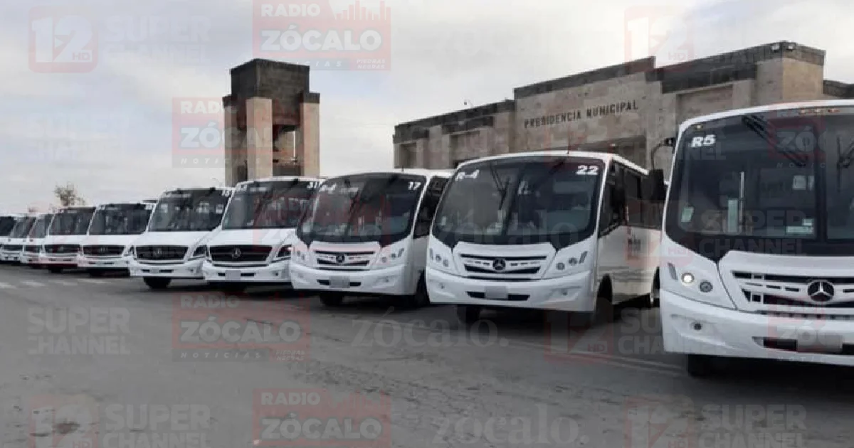 Municipio de Piedras Negras gestiona nuevas concesiones para reforzar la Ruta 6 y mejorar el servicio de transporte en la zona norte de la ciudad.