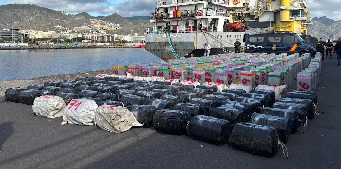 España incauta casi 10 toneladas de cocaína en histórica operación en alta mar