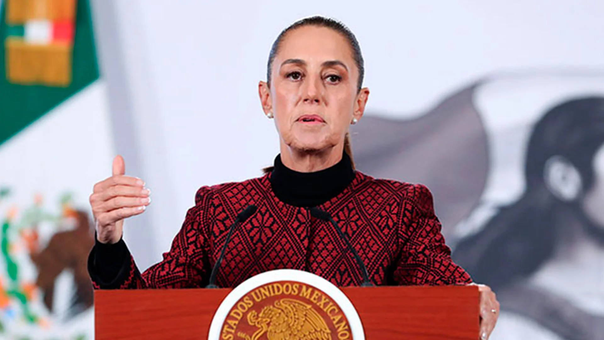 La jefa del Ejecutivo sostuvo que algunos sectores esperaban un conflicto para justificar una intervención extranjera en México.