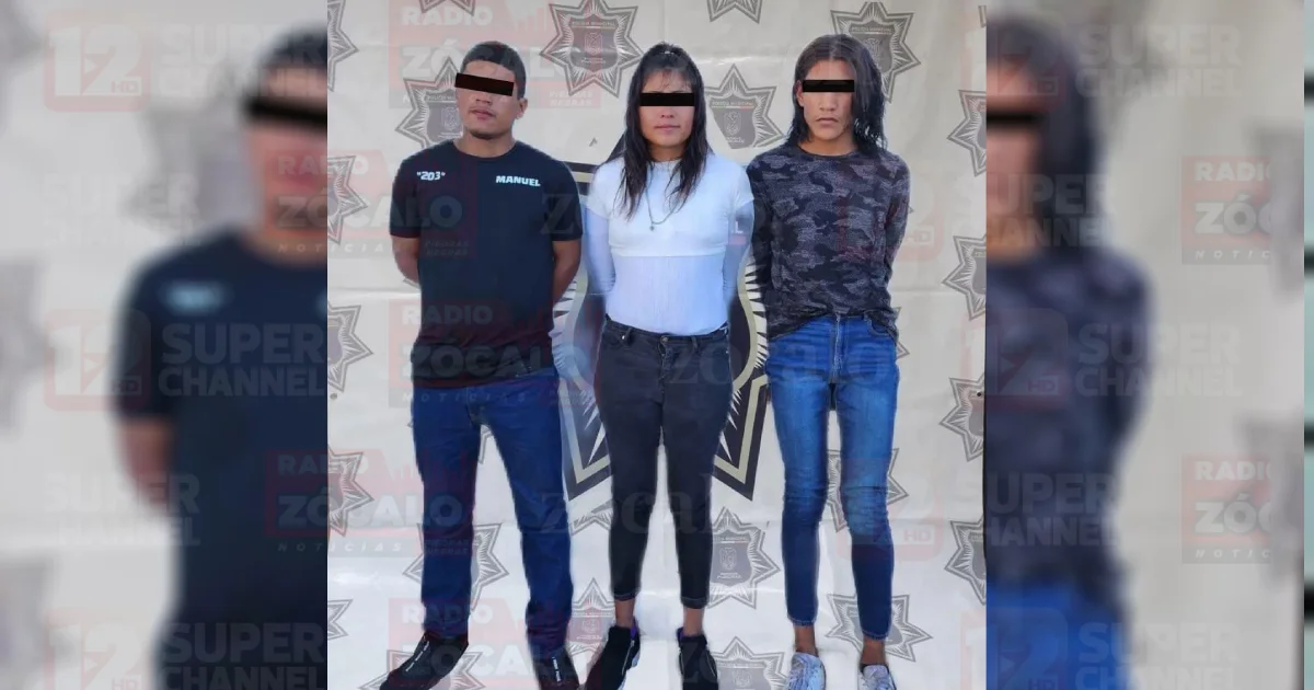 Detienen a trío por daños y amenazas en la colonia Acoros