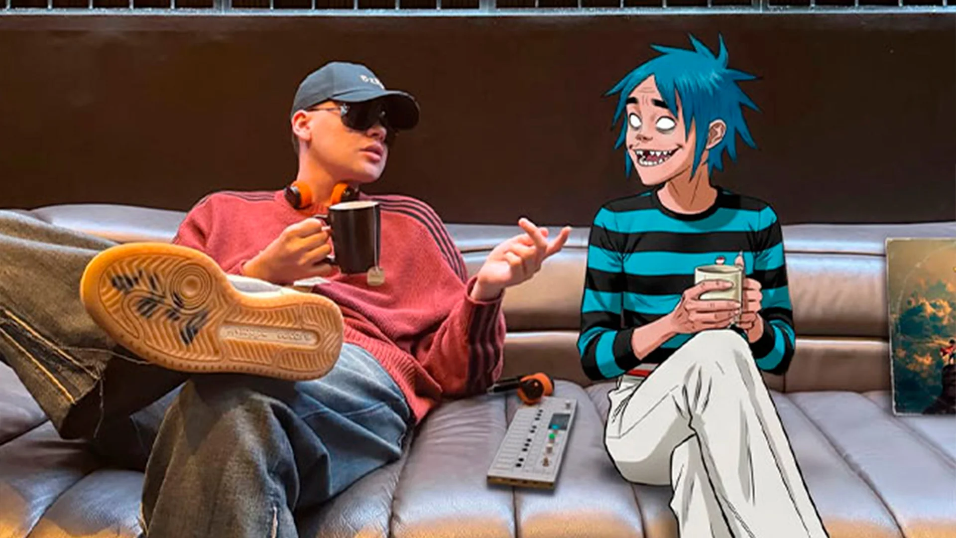 El productor argentino se une a Damon Albarn en un tema que mezcla beats electrónicos, sitar y pura psicodelia. Es el quinto adelanto de ‘The Mountain.