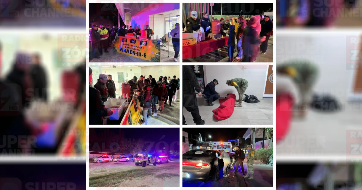 Registran temperaturas de -4 °C en municipios del norte de Coahuila