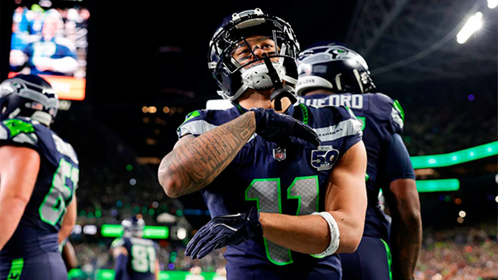 Seahawks apalean a 49ers y esperan rival en el Juego por el Campeonato de la NFC