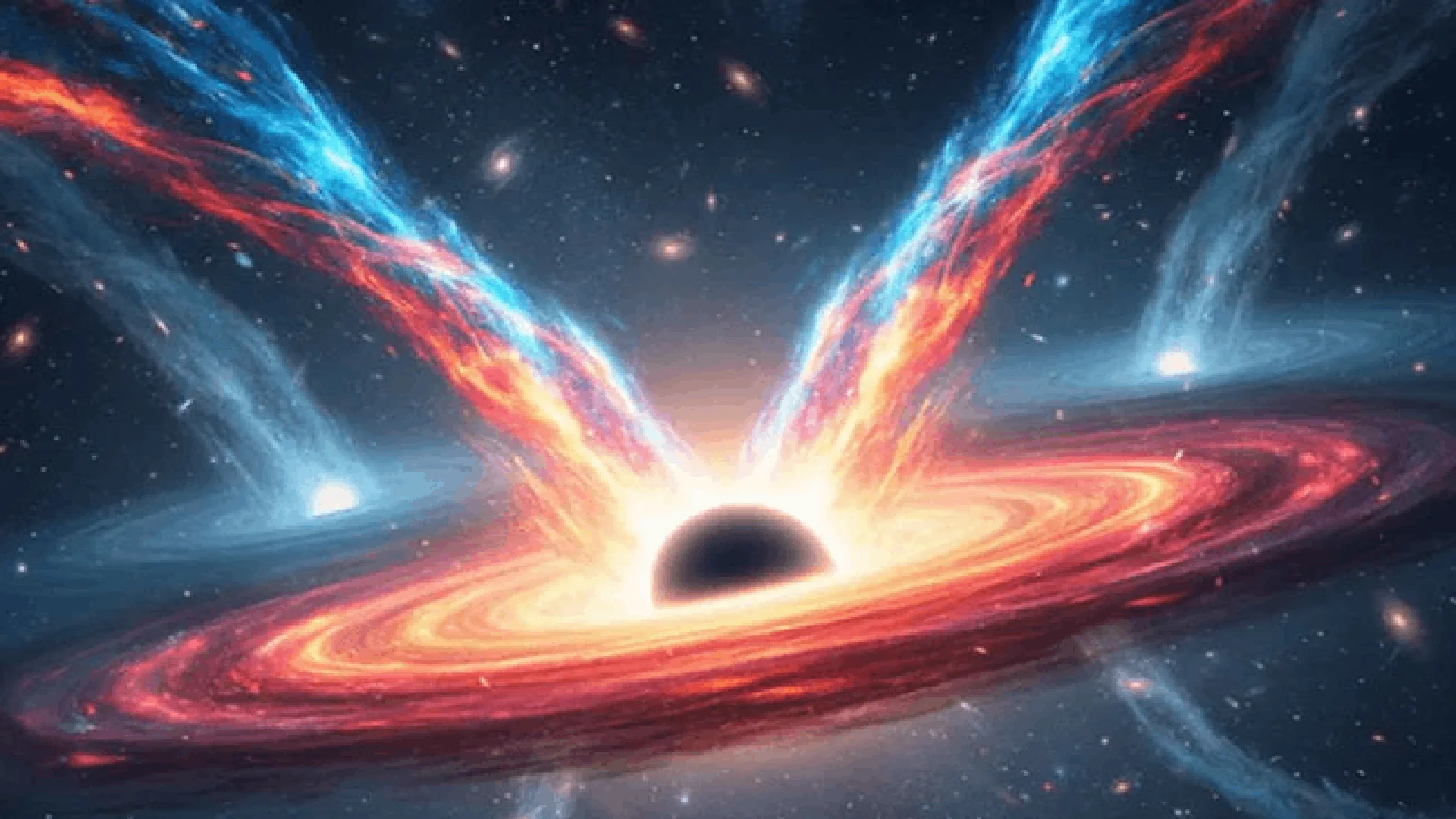 “Erupción cósmica”: Investigadores descubren un agujero negro que despertó tras 100 millones de años