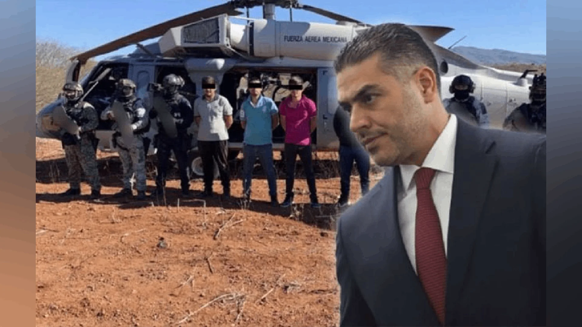 'Mantecas' fue asegurado junto con 7 integrantes de su grupo criminal, de acuerdo al titular de la Secretaría de Seguridad y Protección Ciudadana.