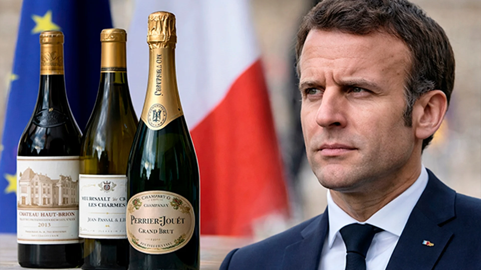 Trump amenaza con aranceles del 200% a vinos franceses si Macron no se une a su Consejo de Paz