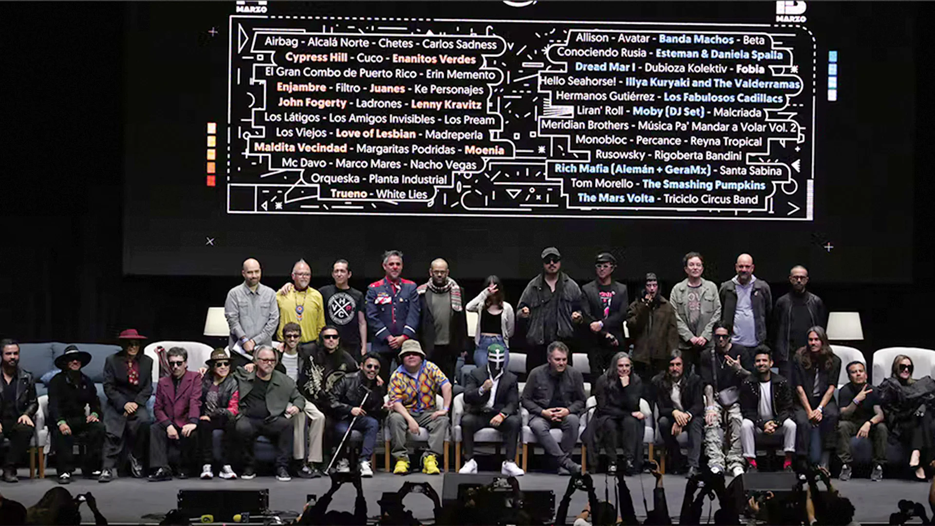 Lenny Kravitz y Los Fabulosos Cadillacs encabezan el Vive Latino 2026