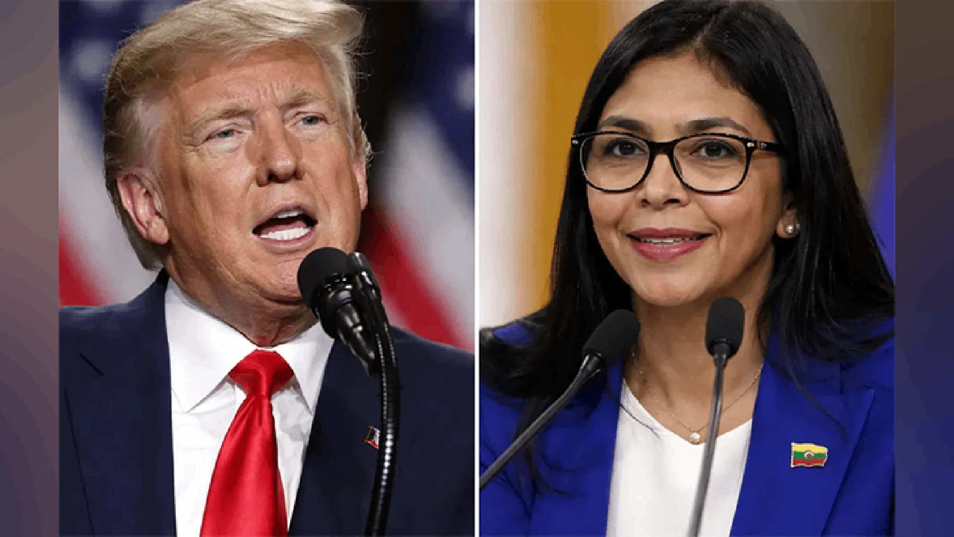 Trump invita a EU a Delcy Rodríguez; no hay fecha definida