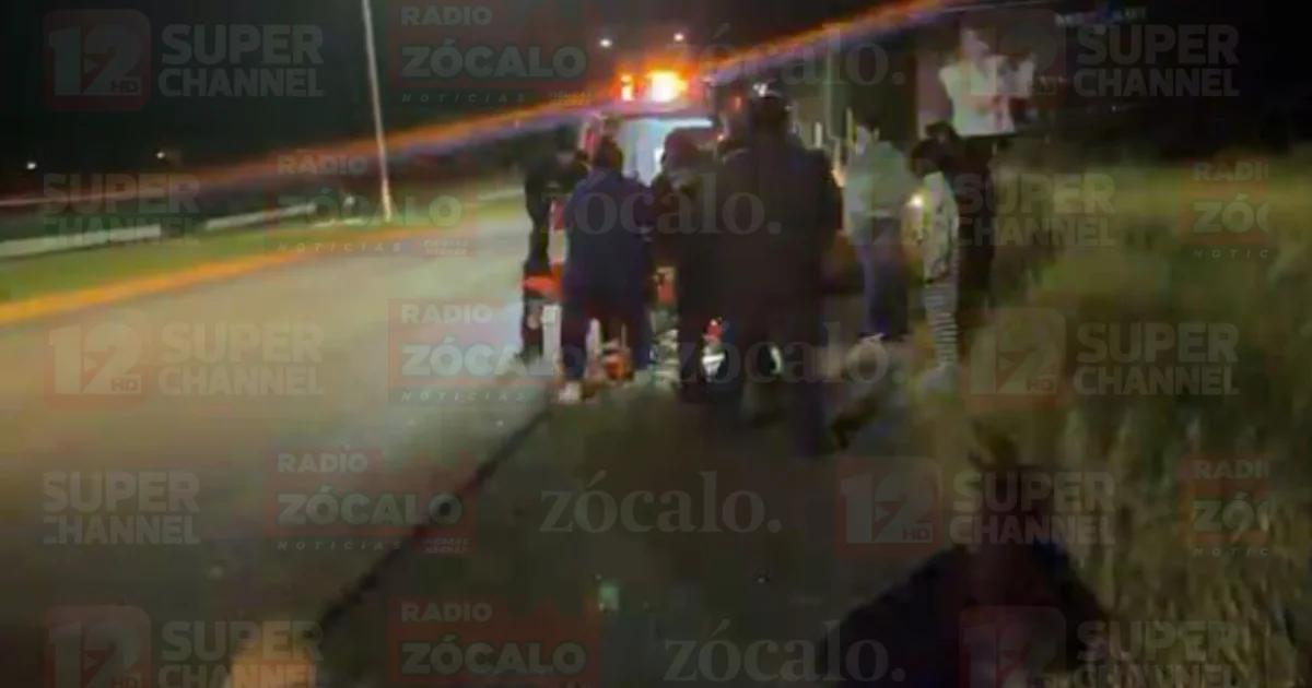 Estudiante resulta lesionado al esquivar camión en Múzquiz