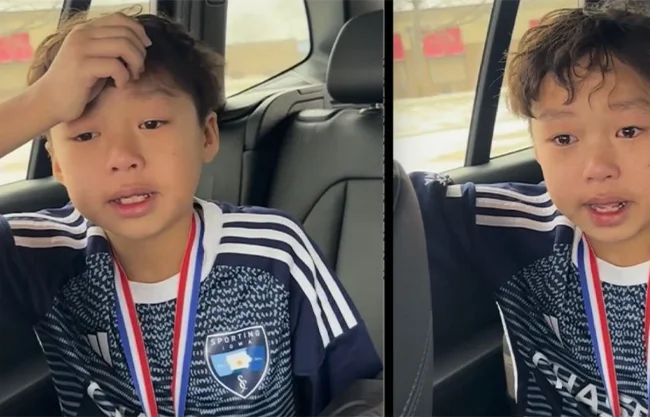 Un niño de 12 años rompió en llanto tras ser llamado “inmigrante ilegal” por un rival durante un partido de futbol en Estados Unidos.