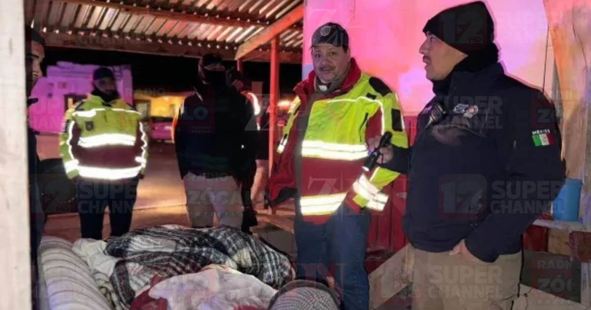 Autoridades refuerzan medidas preventivas por clima frío