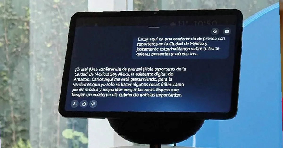 Amazon ‘mexicaniza’ a Alexa; impulsada por Inteligencia Artificial generativa