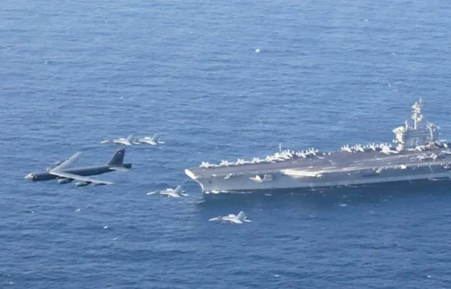Trump envía flota militar a Medio Oriente mientras mantiene la amenaza de ataque si Irán ejecuta manifestantes detenidos.