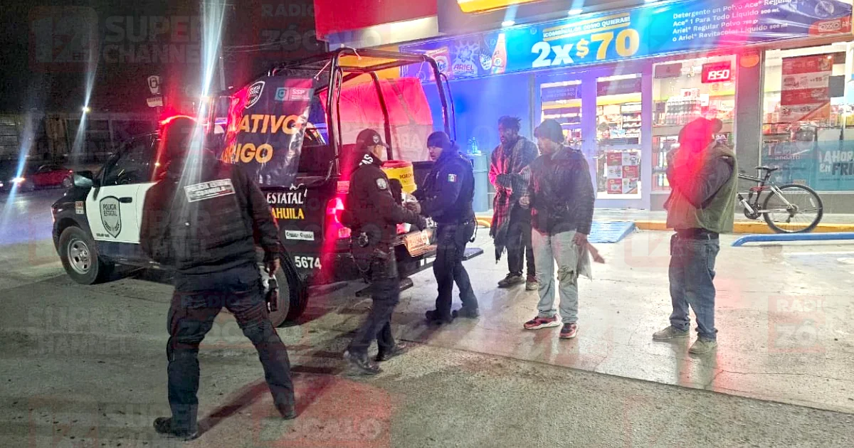 Activa PEC “Operativo Abrigo” para apoyar a población vulnerable