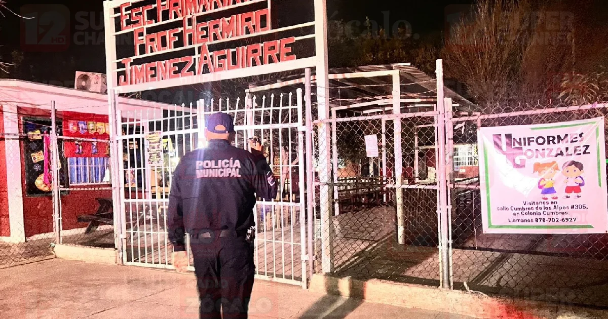 Refuerzan vigilancia en planteles con operativo Escuelas Seguras