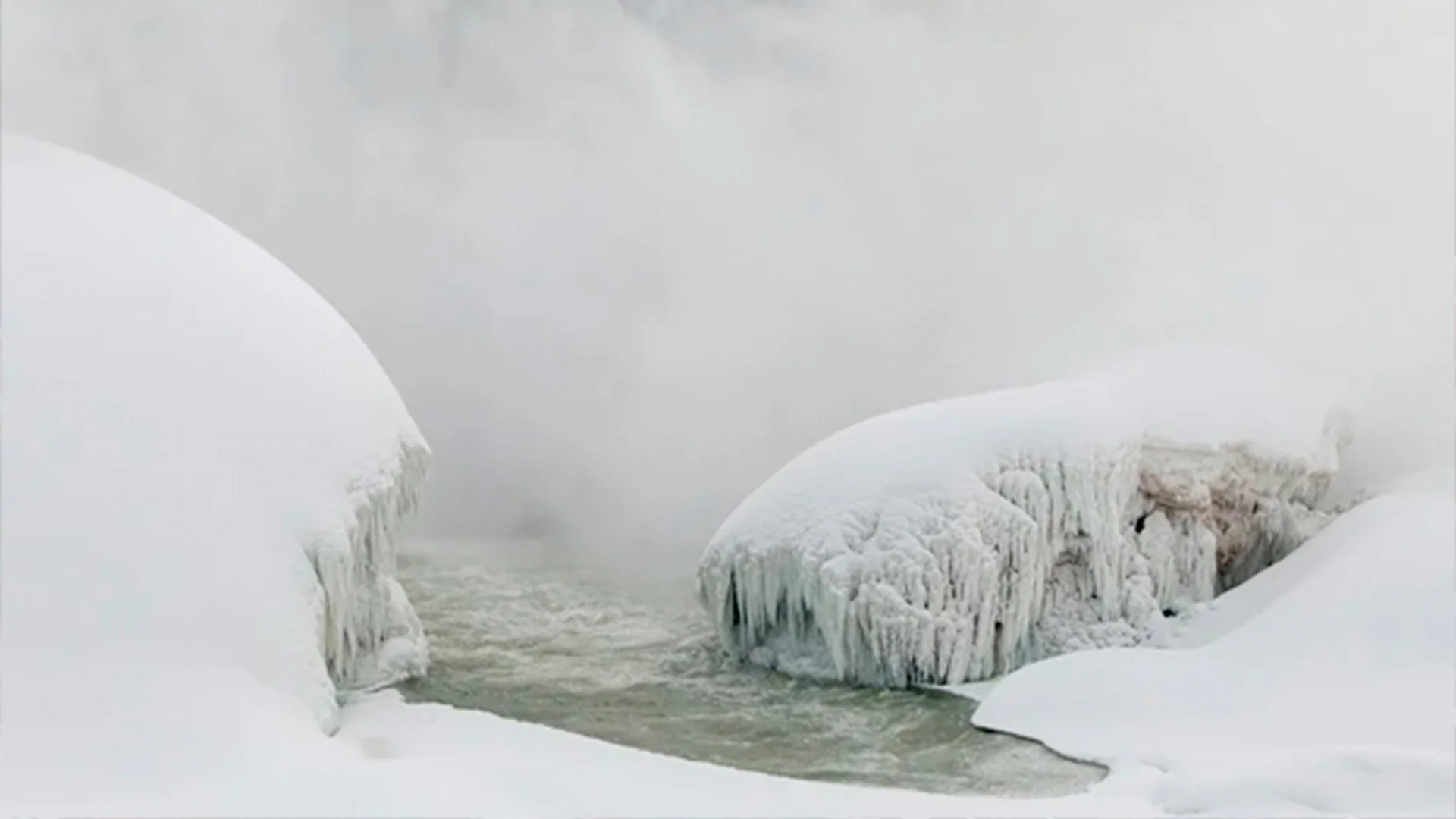 Sensación térmica baja a -55 grados centígrados en algunas zonas de Canadá por una masa de aire ártico