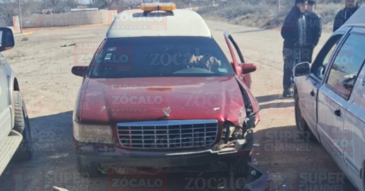 Un choque entre carrozas fúnebres ocurrió cerca del panteón