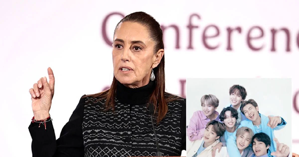 Corea del Sur confirma que recibió la carta de Sheinbaum sobre BTS y estudia su respuesta